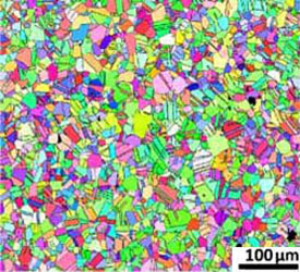 Microstructure of CoCrFeMnNi alloy