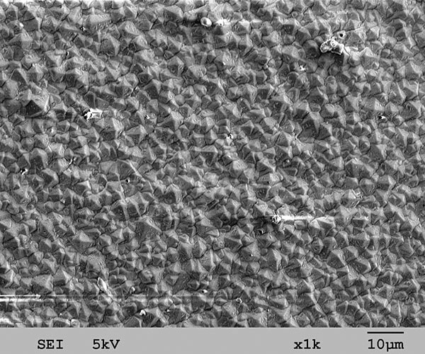 CVD–coating surface